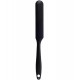 Espátula 32cm Confeiteiro Em Silicone Preto Mak Inox